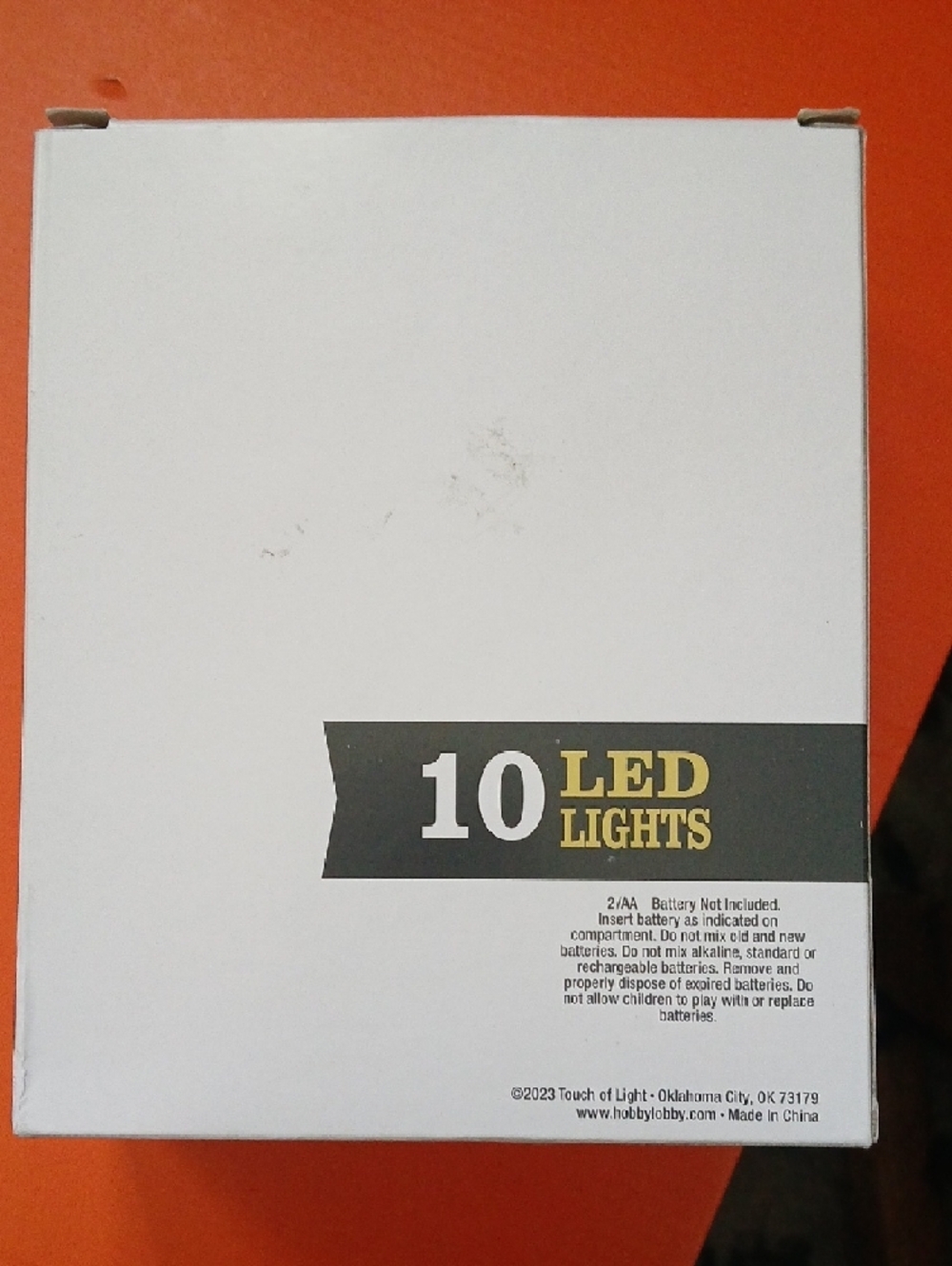 White Paper Star String Lights - Picture 3 of 3